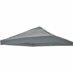 MOJAWO Ersatz Dach Universell 3x3m Hellgrau-MMC3612G-hellgrau