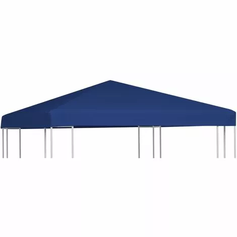 Pavillondach 310g/m² 3x3m Blau VidaXL 1 Pavillondach 310g/m² 3x3m Blau VidaXL