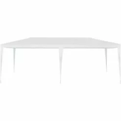 Partyzelt 3 X 6 M PE Weiß VidaXL -Günstiges Partyzelte, Pergolas & Pavillons Geschäft 11185363 3