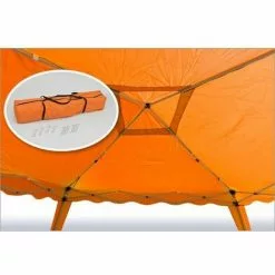 DEMA Pavillon Gartenpavillon Faltpavillon 3x3m Orange Garten Partyzelt -Günstiges Partyzelte, Pergolas & Pavillons Geschäft 12203156 3