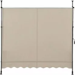 [PRO.TEC] Klemmmarkise 300x120x200-300cm Ohne Bohren Sandfarben Pro.tec -Günstiges Partyzelte, Pergolas & Pavillons Geschäft 12263613 5