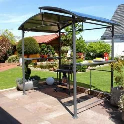 Leco Profi-Grillpavillon Anthrazit 150 X 245 X 233 Cm (L X B X H)