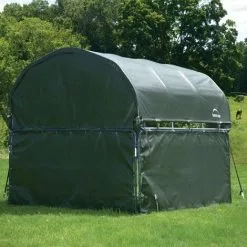 ShelterLogic Weidezelt, Weideunterstand Mit Seitenverkleidung 370 X 370 X 170 Cm Grün 370 X 370 X 170 Cm (L X B X H) Ohne Stahlgestell 7 ShelterLogic Weidezelt, Weideunterstand Mit Seitenverkleidung 370 X 370 X 170 Cm Grün 370 X 370 X 170 Cm (L X B X H) Ohne Stahlgestell -Günstiges Partyzelte, Pergolas & Pavillons Geschäft 12571703 3
