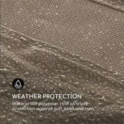 Blumfeldt Senator Ersatzdach Sonnenschutz Polyester Wasserdicht Taupe 6 Blumfeldt Senator Ersatzdach Sonnenschutz Polyester Wasserdicht Taupe -Günstiges Partyzelte, Pergolas & Pavillons Geschäft 12991905 3