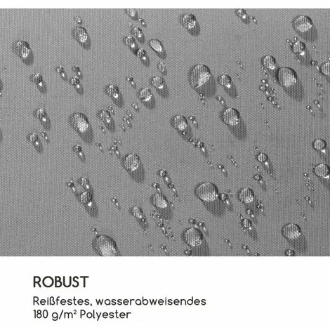 Blumfeldt Pantheon Illumina Pavillon-Seitenwände 4 Stück 140g/m² Polyester Grau 5 Blumfeldt Pantheon Illumina Pavillon-Seitenwände 4 Stück 140g/m² Polyester Grau – Bild 5