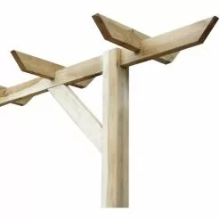 Gartenpergola 200x40x205 Cm Holz VidaXL 7 Gartenpergola 200x40x205 Cm Holz VidaXL -Günstiges Partyzelte, Pergolas & Pavillons Geschäft 1603093 4