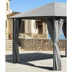 Quick-Star 4 Seitenteile Für Pavillon Nizza 3x4m Seitenwand Grau -Günstiges Partyzelte, Pergolas & Pavillons Geschäft 18131907 4