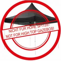 Quick-Star Pavillon Schutzhaube 3x4 M Wasserdicht Transparent -Günstiges Partyzelte, Pergolas & Pavillons Geschäft 18132005 5