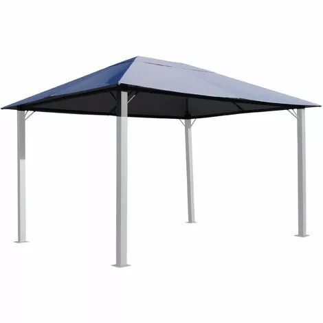 Quick-Star Ersatzdach Für Pavillon Paris 3x4m Pavillondach Platingrau 1 Quick-Star Ersatzdach Für Pavillon Paris 3x4m Pavillondach Platingrau