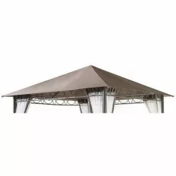 Quick-Star Ersatzdach 3x3m Stil Pavillon Taupe -Günstiges Partyzelte, Pergolas & Pavillons Geschäft 18132247 4