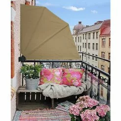 Quick-Star Sichtschutz Fächer 115 X 115 Cm EASY MOUNT BEIGE Blickdicht Balkon Trennwand Windschutz Sonnenschutz 7 Quick-Star Sichtschutz Fächer 115 X 115 Cm EASY MOUNT BEIGE Blickdicht Balkon Trennwand Windschutz Sonnenschutz -Günstiges Partyzelte, Pergolas & Pavillons Geschäft 18132333 3