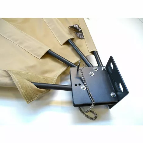 Quick-Star Sichtschutz Fächer 115 X 115 Cm EASY MOUNT BEIGE Blickdicht Balkon Trennwand Windschutz Sonnenschutz 4 Quick-Star Sichtschutz Fächer 115 X 115 Cm EASY MOUNT BEIGE Blickdicht Balkon Trennwand Windschutz Sonnenschutz – Bild 4