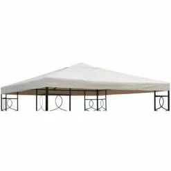 SPETEBO 3.04 Ersatzdach Mit PVC-Beschichtung - Artikel 14851 - Farbe: Beige