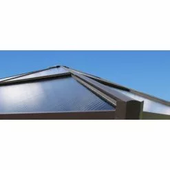 Quick-Star Metall Garten Hardtop Pavillon 3x3m Doppelstegplatten Polycarbonat Dach Partyzelt Pergola -Günstiges Partyzelte, Pergolas & Pavillons Geschäft 18430659 4