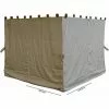 Quick-Star 4 Seitenteile Für Pavillon Paris 3x3m Seitenwand Sand