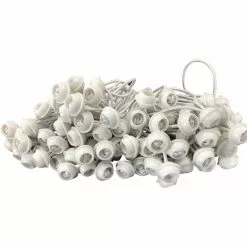 DEGAMO Spanngummi Mit Kugel Für Zeltplanen, 200 Stück