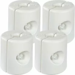 INSTENT 4er Set Fußgewichte Standfüße Für Pavillon Weiß