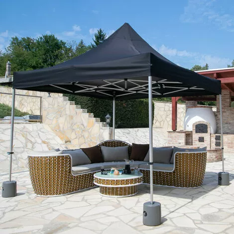 INSTENT 4er Set Fußgewichte Standfüße Für Pavillon Weiß 2 INSTENT 4er Set Fußgewichte Standfüße Für Pavillon Weiß – Bild 2