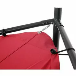 Pergola HHG-359, Garten Pavillon Sonnensegel, Stabiles 6cm Stahl-Gestell ~ 4x4m Bordeaux -Günstiges Partyzelte, Pergolas & Pavillons Geschäft 32340950 5