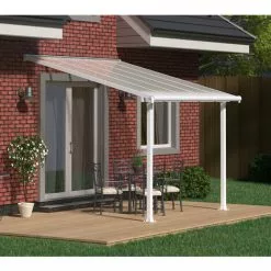 Palram - Canopia Terrassenüberdachung Olympia Weiß 300x305x305 Cm -Günstiges Partyzelte, Pergolas & Pavillons Geschäft 32382619 5