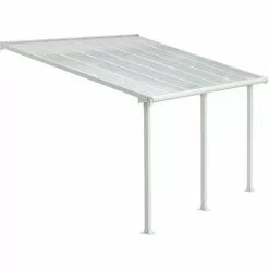 Palram - Canopia Terrassenüberdachung Olympia Weiß 300x546x305 Cm -Günstiges Partyzelte, Pergolas & Pavillons Geschäft 32382620 4