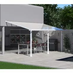 Palram - Canopia Terrassenüberdachung Olympia Weiß 300x546x305 Cm -Günstiges Partyzelte, Pergolas & Pavillons Geschäft 32382620 5