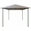 TrendLine Pavillon Como 295 X 295 Cm Hellgrau Gartenpavillon Gartenzelt Festzelt