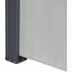 SVITA Seitenmarkise Markise Rollo Sichtschutz Seitenrollo Balkon Terrasse Grau 160x300 -Günstiges Partyzelte, Pergolas & Pavillons Geschäft 47939218 4