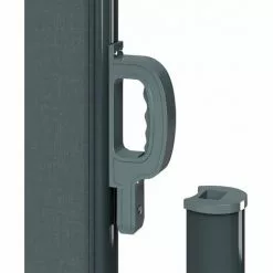 Seitenmarkise 160x350cm Anthrazit Aluminium VitaliSpa -Günstiges Partyzelte, Pergolas & Pavillons Geschäft 52046162 5