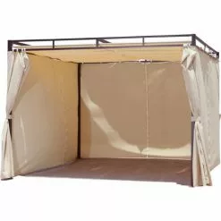 Quick-Star 4 Seitenteile Für Flachdachpergola Firenze Sand 7 Quick-Star 4 Seitenteile Für Flachdachpergola Firenze Sand -Günstiges Partyzelte, Pergolas & Pavillons Geschäft 53074120 3