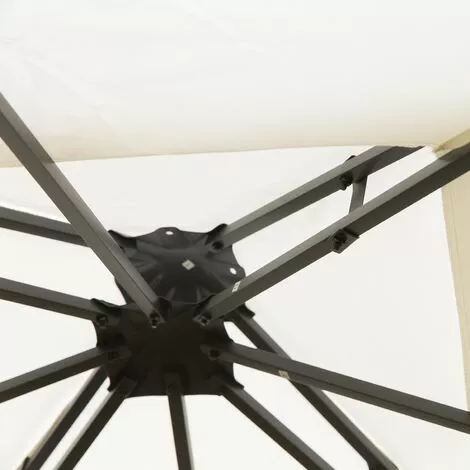 Outsunny Gartenpavillon Pavillon 3 M X 3 M 5 Outsunny Gartenpavillon Pavillon 3 M X 3 M – Bild 5