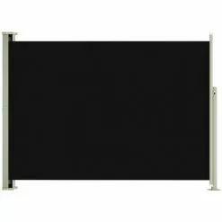 Seitenmarkise Ausziehbar 220x300 Cm Schwarz VidaXL