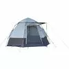 Outsunny Campingzelt Für 3-4 Personen, Schnellaufbau, Grau+Schwarz, 2,6 X 2,6 X 1,5 M