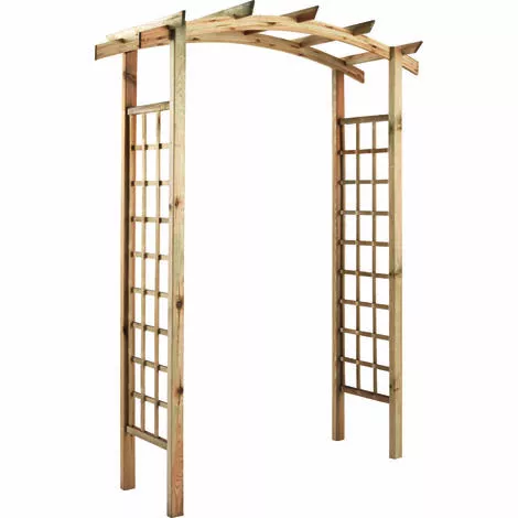 JARDIPOLYS Pergola VIOLETTE - Bogen - L. 160 X 72 X H. 228,5 Cm 1 JARDIPOLYS Pergola VIOLETTE - Bogen - L. 160 X 72 X H. 228,5 Cm