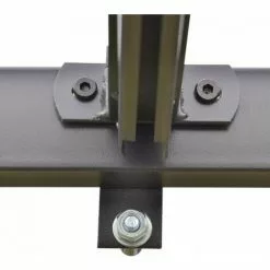 Outsunny Terrassenpavillon Mit Einziehbarem Dachverdeck, Cremeweiß, 3 X 3 X 2,3 M -Günstiges Partyzelte, Pergolas & Pavillons Geschäft 56403509 4