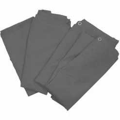 HHG 4er-Set Seitenwand Für Pergola Calpe, Ersatzseitenwand Pavillon 4x3m, Polyester ~ Grau 9 HHG 4er-Set Seitenwand Für Pergola Calpe, Ersatzseitenwand Pavillon 4x3m, Polyester ~ Grau -Günstiges Partyzelte, Pergolas & Pavillons Geschäft 56664209 5