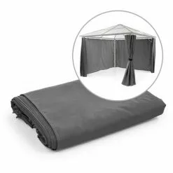 Blumfeldt Pantheon Solid Sky Pavillon-Seitenwände 3x3 4 Stück 140g/m²