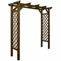 JARDIPOLYS Pergola IPOMEE Rechts – B 220 X T 80 X H 214 Cm