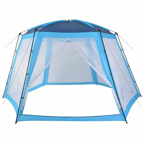 FIMEI Poolzelt Stoff 500x433x250 Cm Blau -Günstiges Partyzelte, Pergolas & Pavillons Geschäft 65774962 1