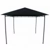 TrendLine Ersatzdach 2,95 X 2,95 M Für Pavillon Como Schwarz Pavillondach