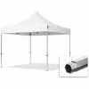 PROFIZELT24 Faltzelt PROFESSIONAL 3x3 M Ohne Seitenteile Faltpavillon ALU Pavillon Partyzelt In Weiß