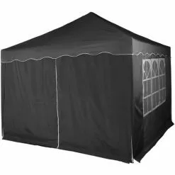 INSTENT "BASIC" Seitenteil Mit Reißverschluss, Anthrazit -Günstiges Partyzelte, Pergolas & Pavillons Geschäft 8853789 3